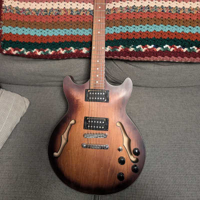 Ibanez Artcore AMF73-TF Semi-Hollow Flat Tobacco Burst | Reverb