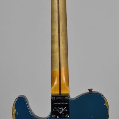 Fender Custom Shop Limited Edition '58 Telecaster - Heavy Relic, Aged Lake Placid Blue image 6