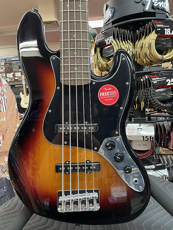 ON SALE-Squier Affinity Series™ Jazz Bass® V, Laurel Fingerboard