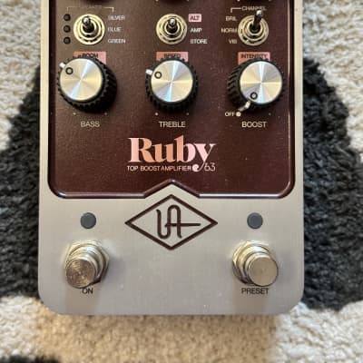 Universal Audio Ruby '63 Top Boost Amplifier | Reverb