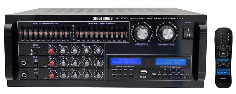 SINGTRONIC KA-1500EQ 2021 BLACK | Reverb