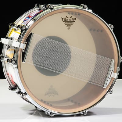 Pearl Masterworks 8x14 Snare (Hand-painted by John Douglas) image 5