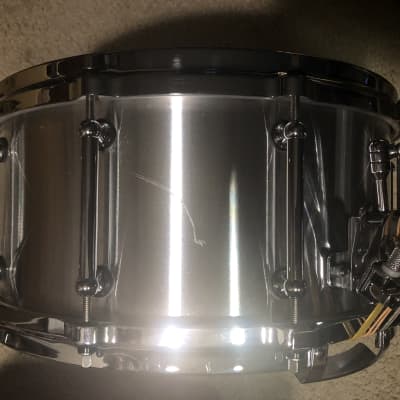 Pearl Philharmonic Cast Aluminum snare 14 x 6.5 Free Shipping image 9