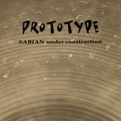 Sabian Carmine Appice's 16" Prototype Signature Crash Cymbal A (#10) image 4