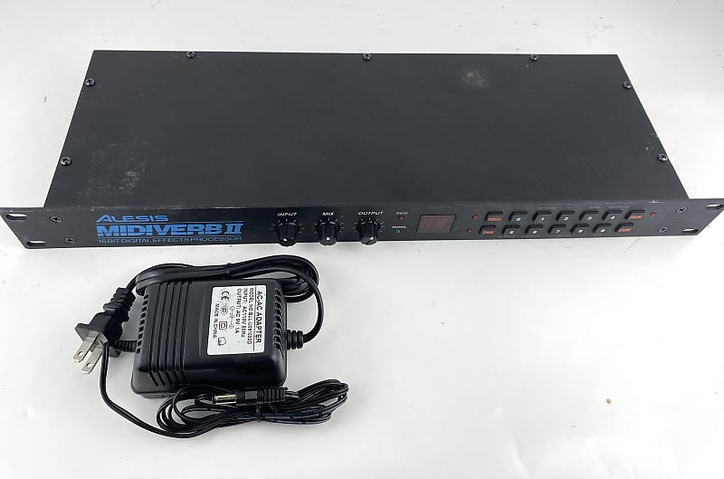 【おすすめ】 Alesis Midiverb II 16-Bit Digital Effects Processor | Reverb DTM・DAW