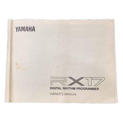 YAMAHA RX-17 DIGITAL RHYTHM PROGRAMMER image 4