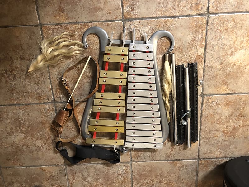 VINTAGE LUDWIG BELL LYRE GLOCKENSPIEL Reverb