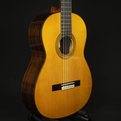 Yamaha GC22C Classical Guitar Cedar Top Ebony Fingerboard Natural (11L190047) image 7