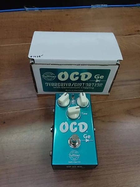 Fulltone OCD Germanium Obsessive Compulsive Drive Custom Shop