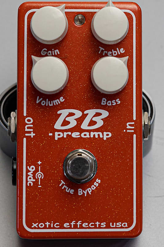 Xotic BB Preamp LIMITED EDITION Orange Glitter version 2011