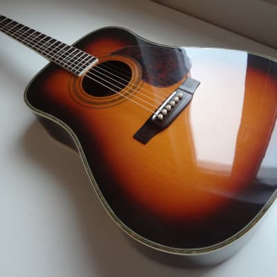 Aria ADW-300 BS 1987 Sunburst | Reverb