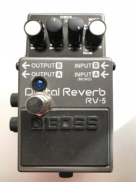 Boss RV-5 Reverb with Dual Mode MOD | Reverb