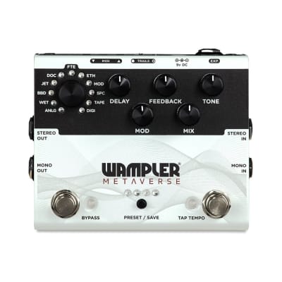 Reverb.com listing, price, conditions, and images for wampler-metaverse-delay-pedal