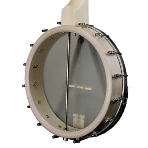 New Deering Goodtime Americana 5-String Openback Banjo with Grand 12” Rim, Natural Blonde Maple image 4