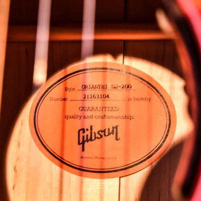 Gibson Orianthi SJ-200 Acoustic Guitar -Gibson Custom Shop image 9