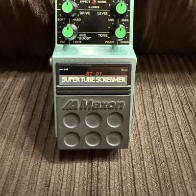 Reverb.com listing, price, conditions, and images for maxon-st-01-super-tube-screamer