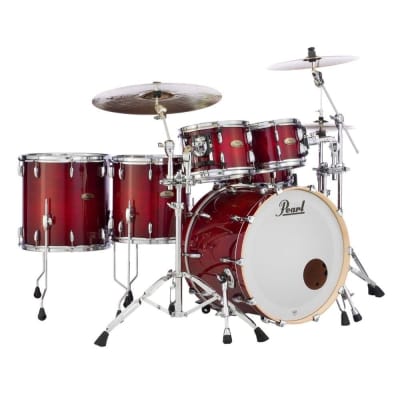 Pearl Session Studio Select 5pc Drum Set w/22 BD Antique Crimson Burst- STS925XSP/C315 image 2