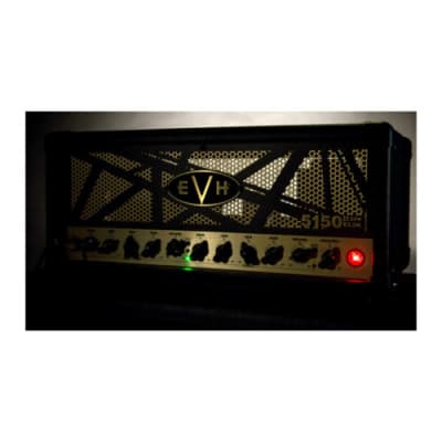 EVH 2253060000 5150III 50W EL34 Tube Head with Dual Concentric Controls, 4-Button Footswitch and 3 Channels (Black) image 8