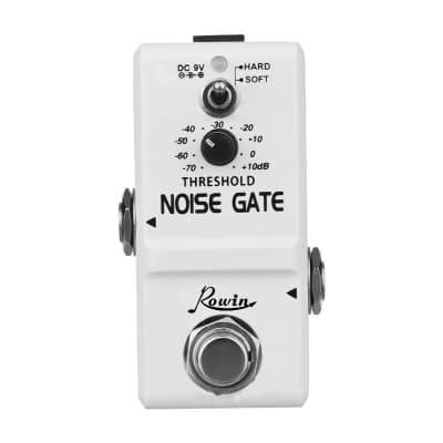 Rowin LN-319 Nano Noise Gate Guitar Effect Pedal 2 Modes Hard/Soft True Bypass image 1