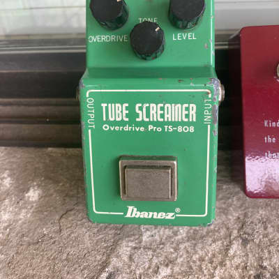 Ibanez TS808 JRC4558D Tube Screamer Vintage Original MIJ Japan  Electric Guitar tube screamer pedal overdrive SRV- Green image 12