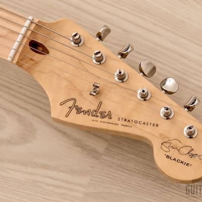 2017 Fender Eric Clapton Signature Stratocaster Blackie w/ Case & Hangtags image 4