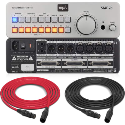 SPL SMC 7.1 | 7.1 Surround Monitor Controller (Silver) | Pro Audio LA image 1