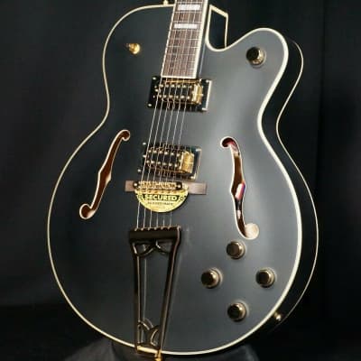 Gretsch G5191BK Tim Armstrong Signature Electromatic Satin Black Guitar image 1
