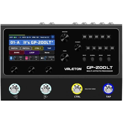 Reverb.com listing, price, conditions, and images for valeton-gp-200lt-multi-effects-processor