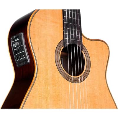 Cordoba Fusion Orchestra CE Crossover Classical Acoustic-Electric Guitar Natural image 24