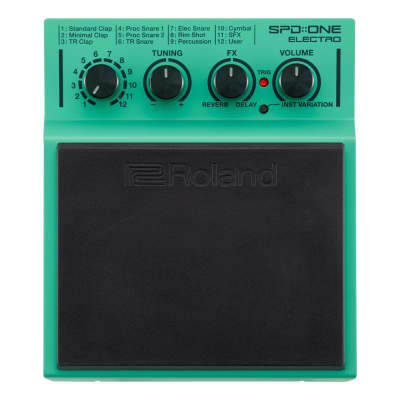 Roland SPD-1E SPD:ONE Electro Percussion Pad - With Mounting Clamp image 1