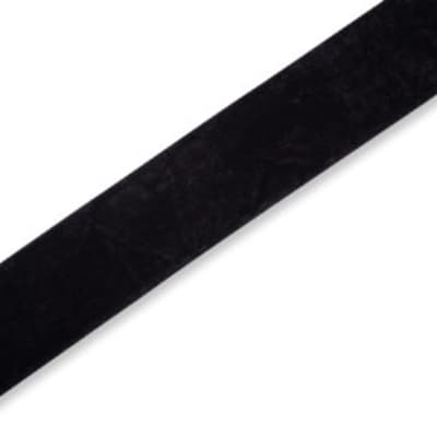 Levy's Leathers - M7VC-BLK - 2 Wide Suede Harmony Series Guitar Strap image 2