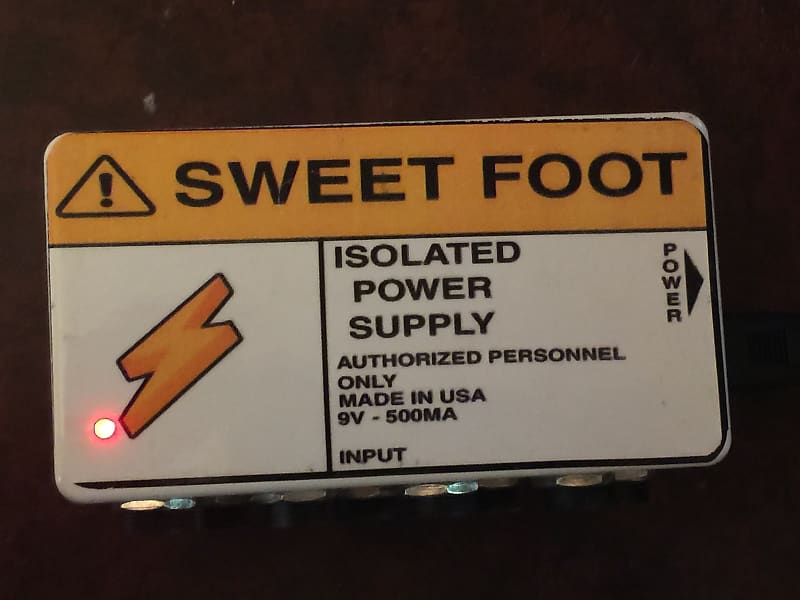 Multiple Voltage TOTALLY ISOLATED 9V, 12V, 18V Power Supply - HANDMADE IN USA by sweetfootpedals image 1