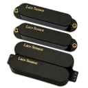 Lace Sensor Deluxe Plus Pack (Gold, Gold, Gold/Gold Dually) HSS set - black