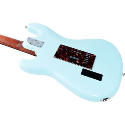 Ernie Ball Music Man Cutlass SSS Rosewood Fingerboard Electric Guitar Powder Blue image 10