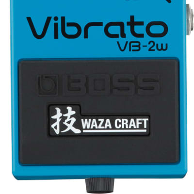 Reverb.com listing, price, conditions, and images for boss-vb-2w-vibrato-waza-craft