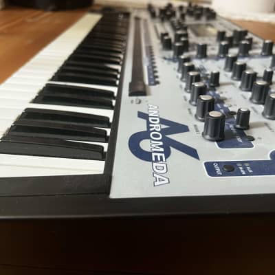 Alesis A6 Andromeda 61-Key Polyphonic Analog Synthesizer 2000s - Black/Silver