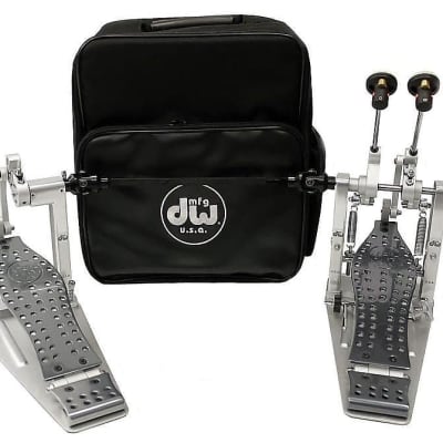 DW DWCPMDD2 Machine Direct Drive Double Bass Drum Pedal w/ Carrying Bag image 1