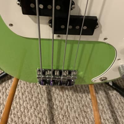 Fender FSR Precision Bass 2019 Electron Green image 9