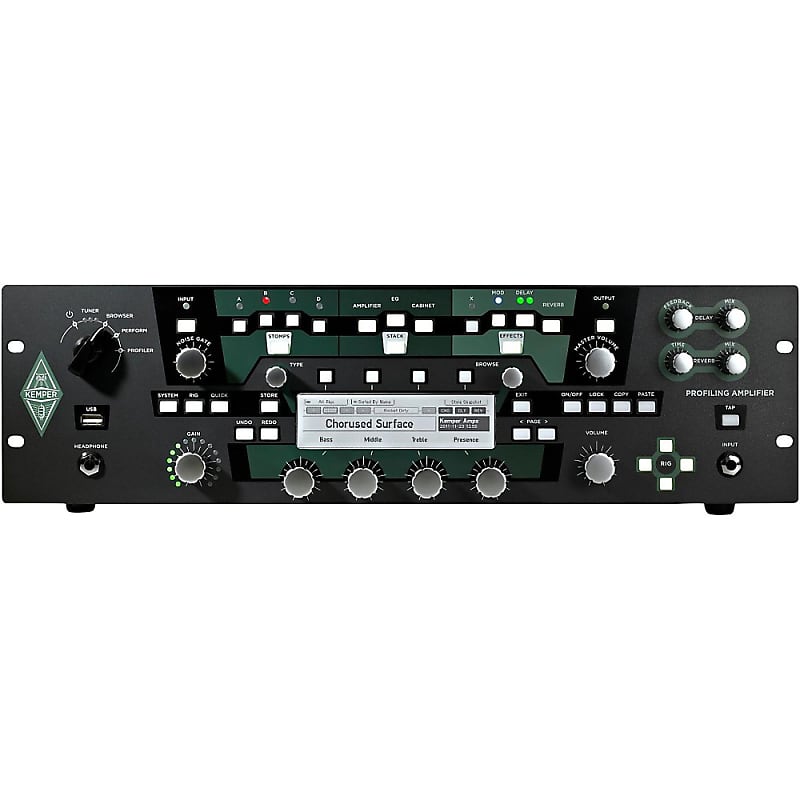 Kemper Profiler PowerRack 600W Class-D Profiling Guitar Amp