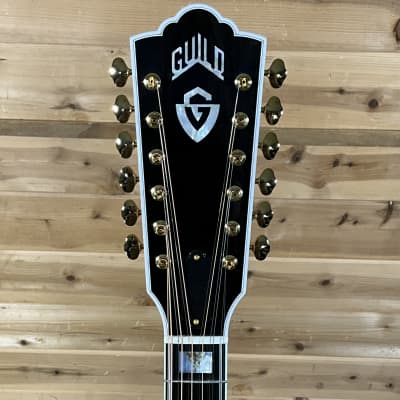 Guild F-512E Maple Blonde 12 String Guitar - Maple Blonde image 3