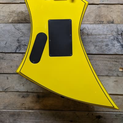 Jackson Kelly KE3M Yellow Pinstriped (limited 50 run) MIJ Japan Electric Guitar w/ Case image 4