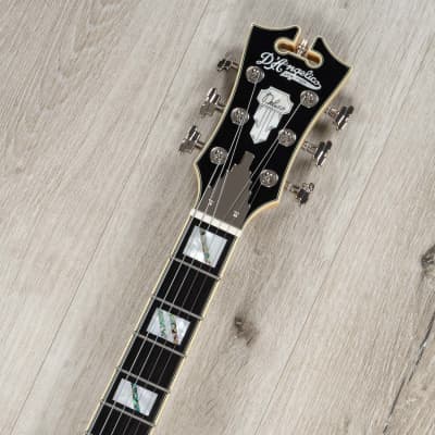 D'Angelico DADATLVSBNS Deluxe Atlantic Guitar, Ebony Fretboard, Vintage Sunburst image 8
