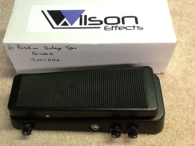 Wilson Effects 6 Position Vintage Spec Q Wah