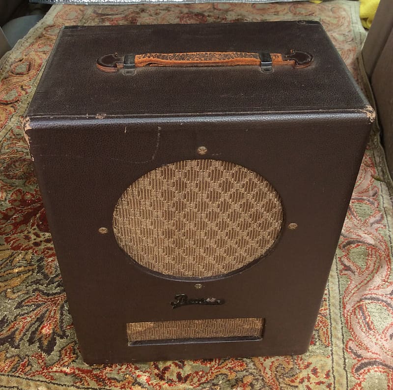 Premier 1930s Guitar Amp with Magnavox Field Coil Speaker Reverb