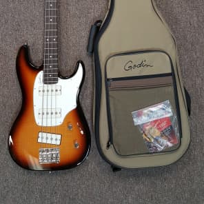 Godin Shifter 4 Bass Guitar Vintage Burst finish, made in Canada image 1