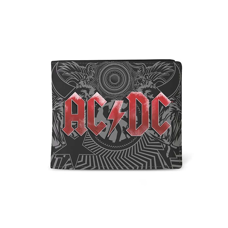 AC/DC Black Ice Wallet | Reverb