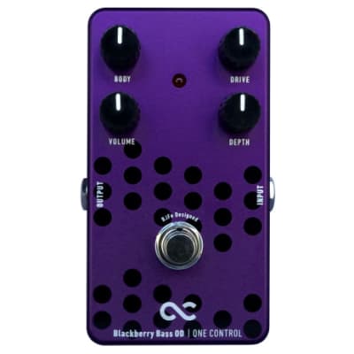 Reverb.com listing, price, conditions, and images for one-control-blackberry-bass-od