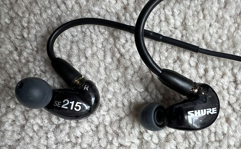 Shure SE215 Earphones with RMCE-BT2 Bluetooth 5.0 cable | Reverb