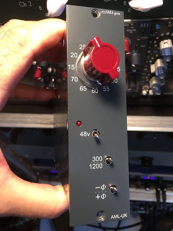 AML Neve ez1081 mic pre preamp 500 series Audio Maintenance Reverb