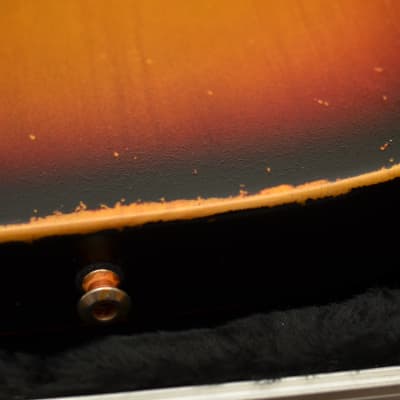American Highway One Fender Telecaster Relic Nitro Custom Sunburst image 12